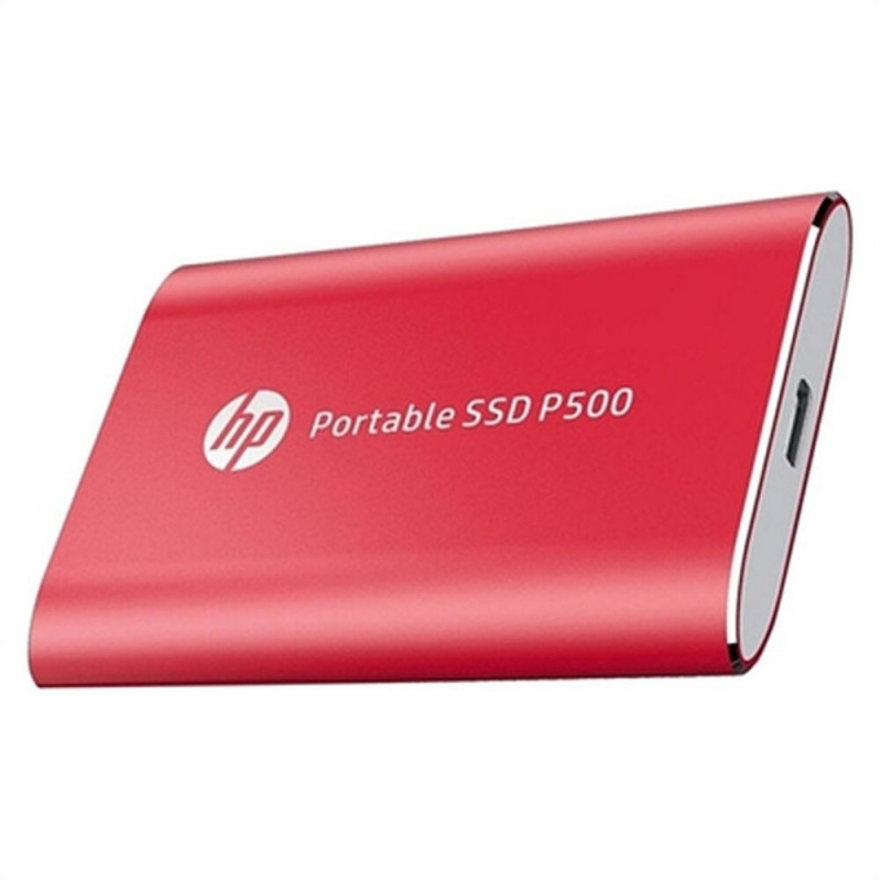 Внешний SSD 500Gb HP P500 7PD53AA, USB Type-C, Red