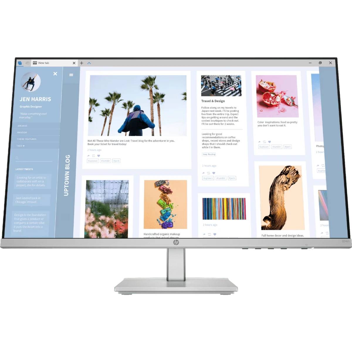Монитор 23.8" HPSeries 5 524sh (94C20AA), 1920x1080, IPS, 100Hz (VGA, HDMI)
