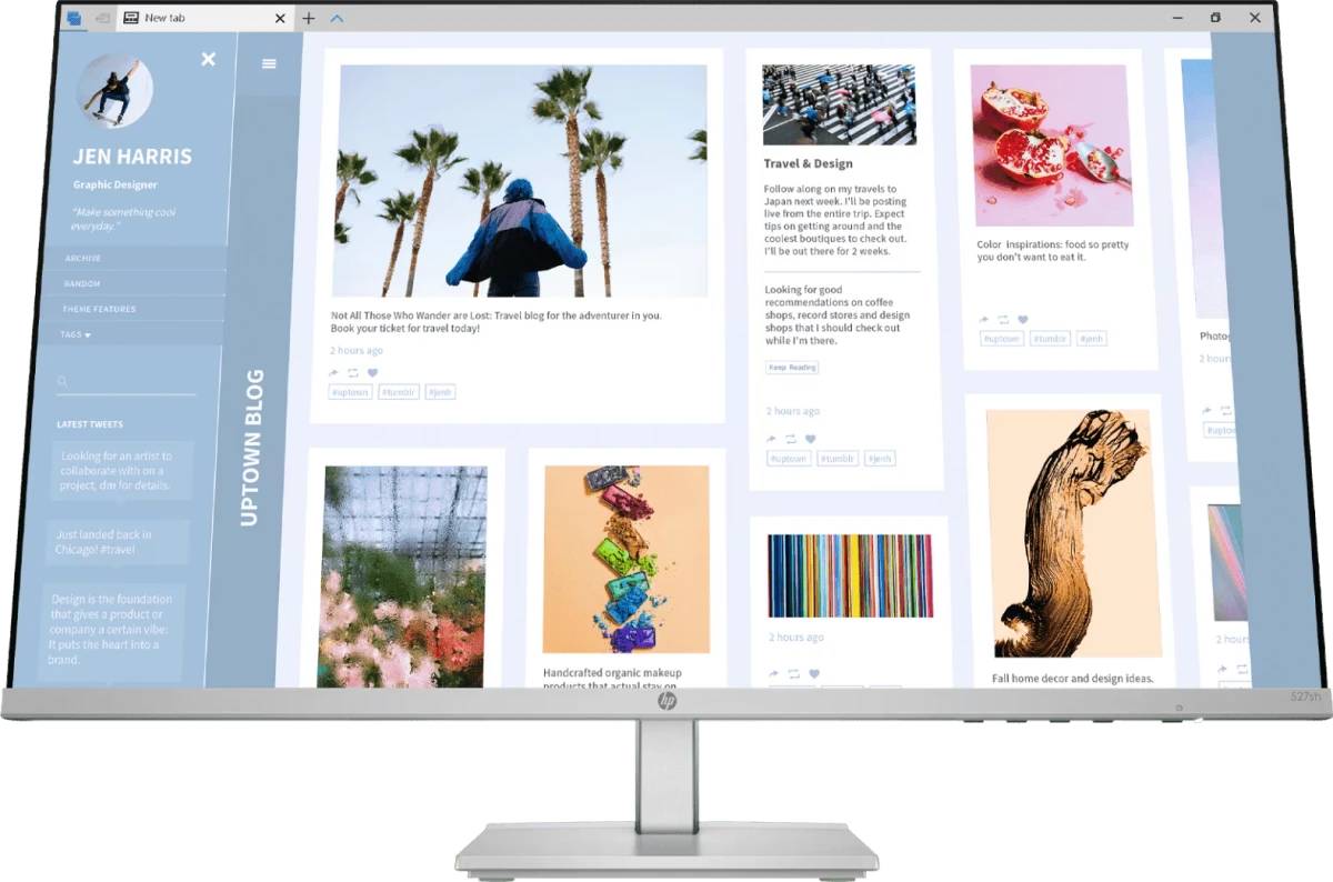 Монитор 27" HP 5 527sh 94C50AS, 1920x1080, IPS, 100Hz (2xHDMI, VGA)