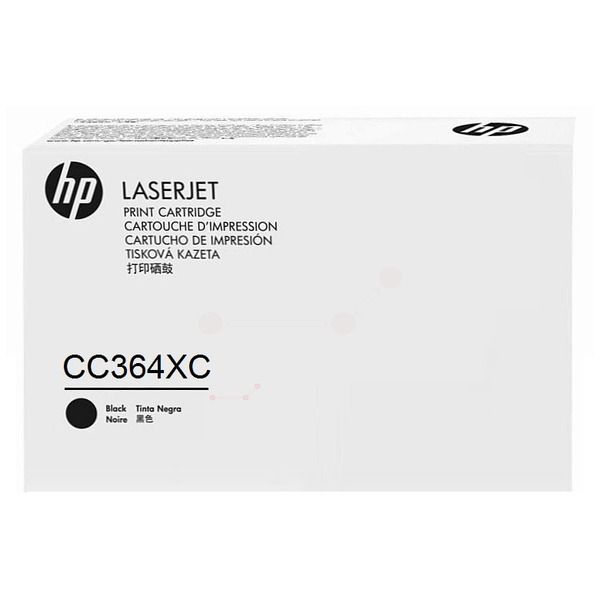 Картридж HP CC364XC, черный