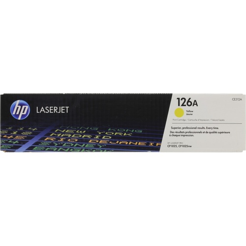 Картридж HP 126A, желтый CE312A