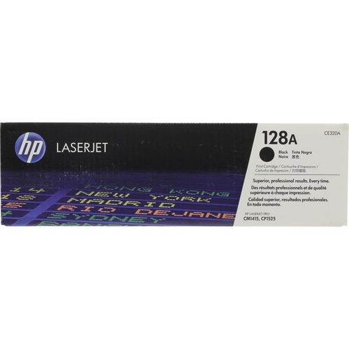 Картридж HP 128A, черный CE320A