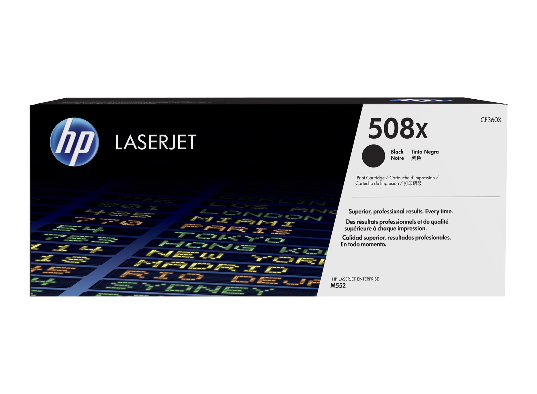 Картридж HP 508X, черный CF360X