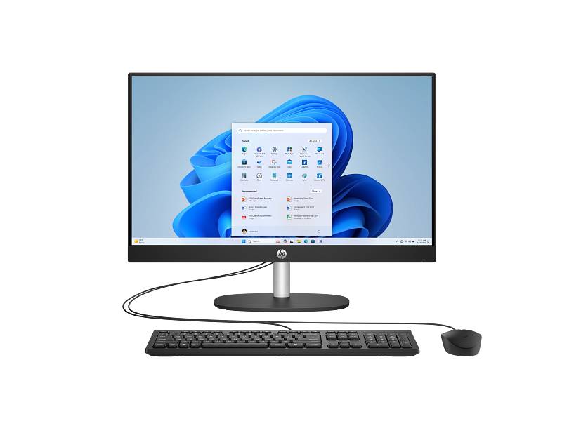 Моноблок HP 24-cr2033nh (D30BZEA), 23.8" IPS, Core Ultra 5 225U/ 8Gb/ 512SSD/ Black