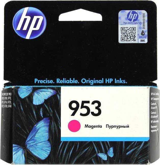 Картридж HP 953, пурпурный F6U13AE