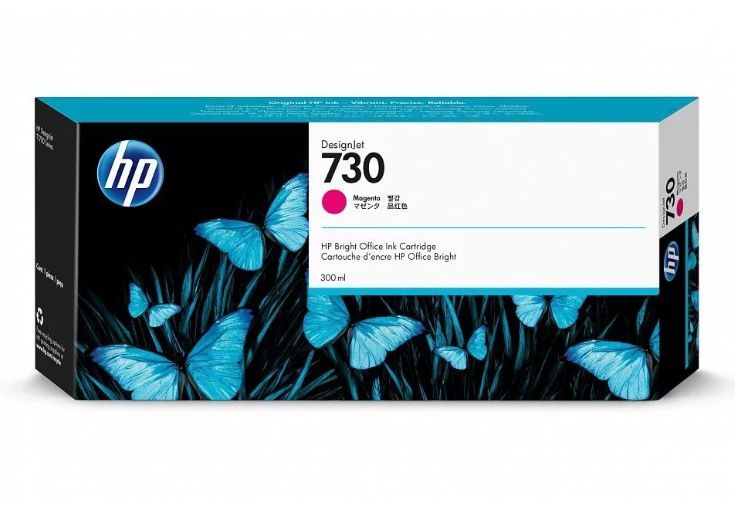 Картридж HP 730, пурпурный P2V69A