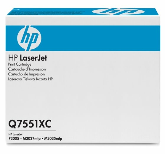 Картридж HP Q7551XC, черный