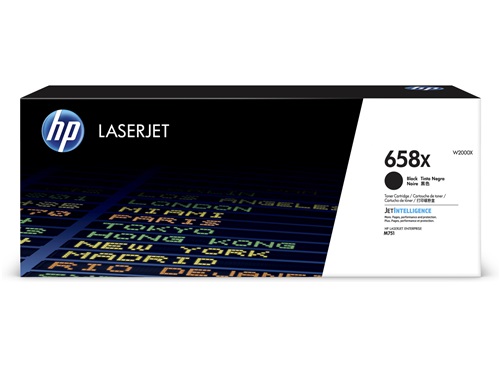 Картридж HP 658X, черный W2000X