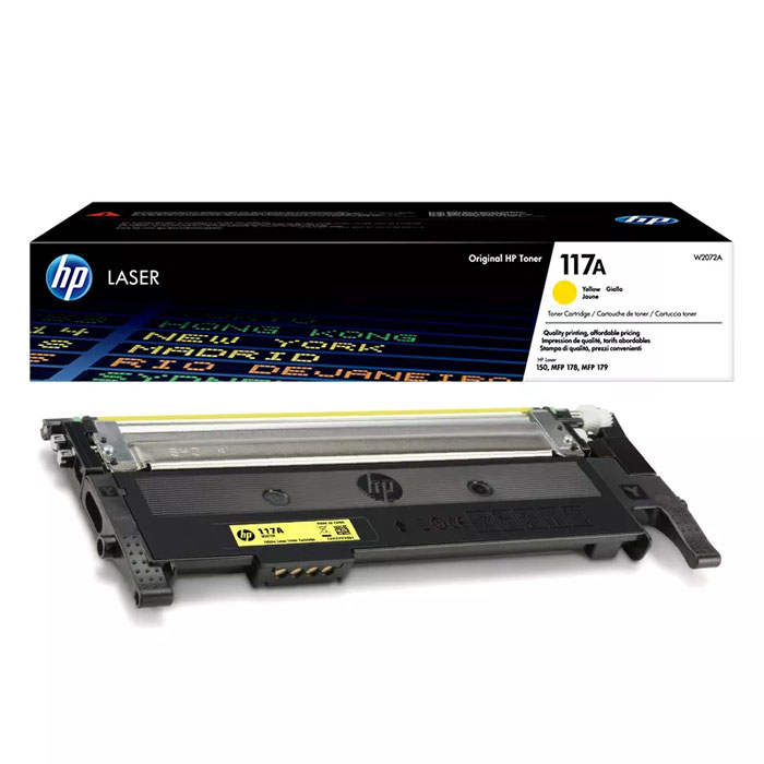 Картридж HP 117A, желтый W2072A