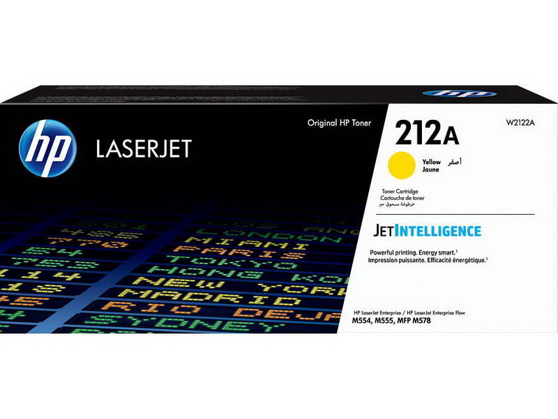 Картридж HP 212A, желтый W2122A