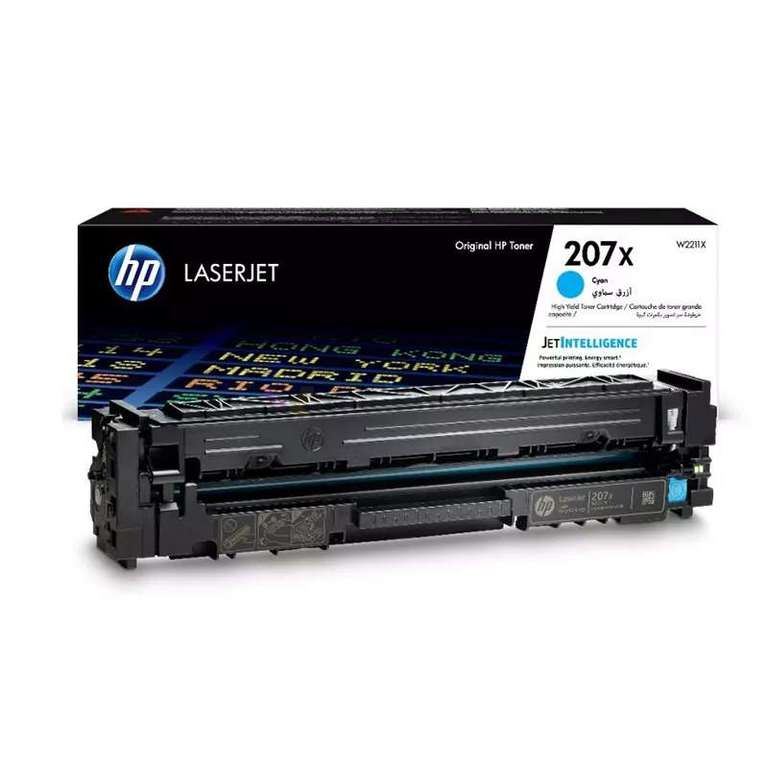 Картридж HP 207X, голубой W2211X
