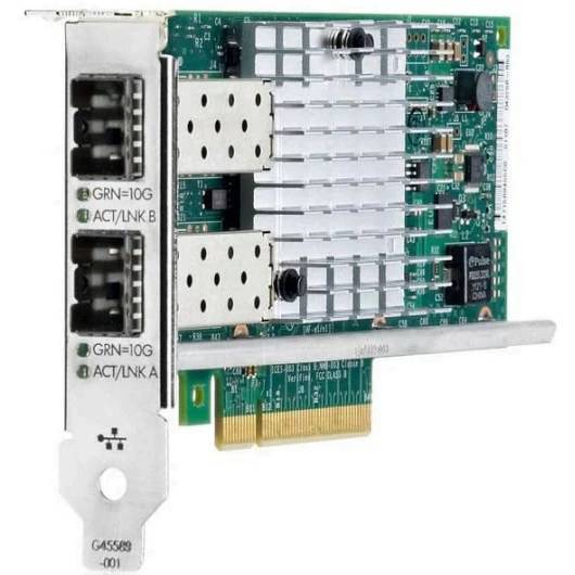 Сетевая карта HPE 727055-B21, 2xSFP+ 10Gbps, PCI-Ex8
