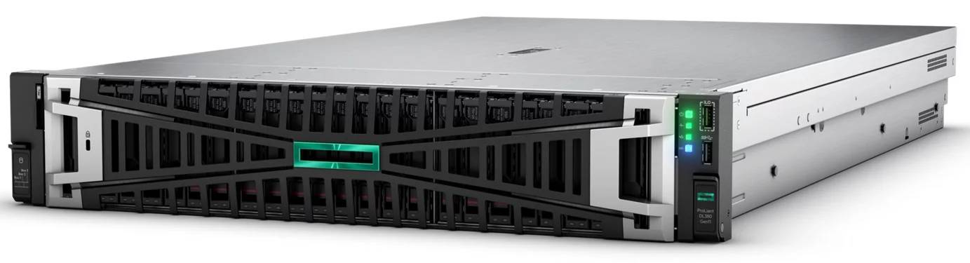 Сервер HPE ProLiant DL380 Gen11 (P71675-425) Xeon Silver 4510, 64Gb(32xDDR V), 12x2.5", 2x1000Вт, 2U