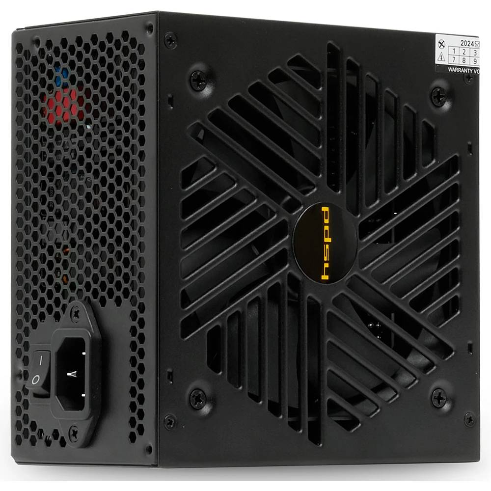 Блок питания 850Вт, HSPD HSK-850GF-BK, 80 Plus Gold, APFC, ATX