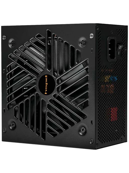 Блок питания 1200Вт, HSPD HST-1200GF-BK, 80 Plus Gold, APFC, ATX