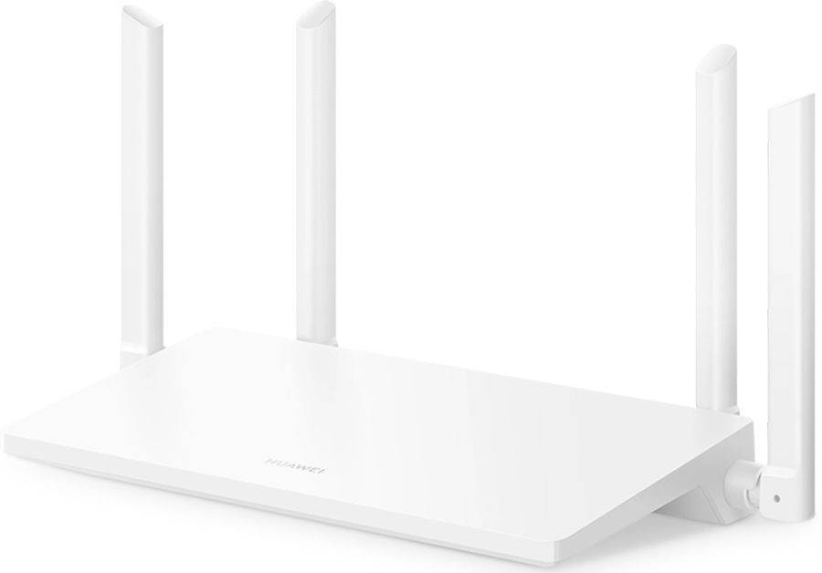 Роутер Wi-Fi Huawei AX2 WS7001-20 (53039183), 2.4/5GHz, 1501Mbps, 3xLAN/WAN 1Gbps