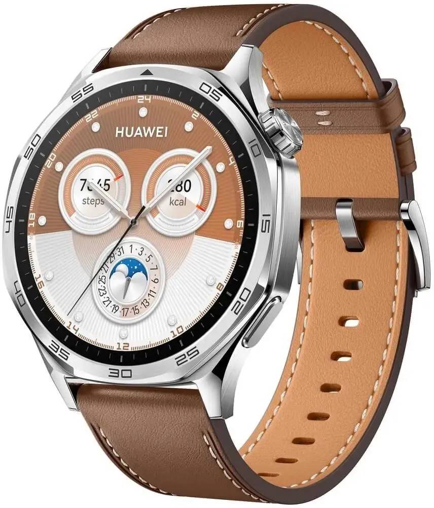 Умные часы Huawei Watch GT 5 46mm (55020DGK), коричневый