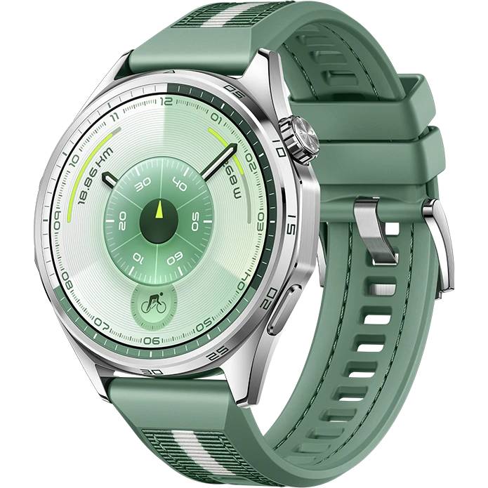 Умные часы Huawei Watch GT 6 46mm (55020FWD), зеленый