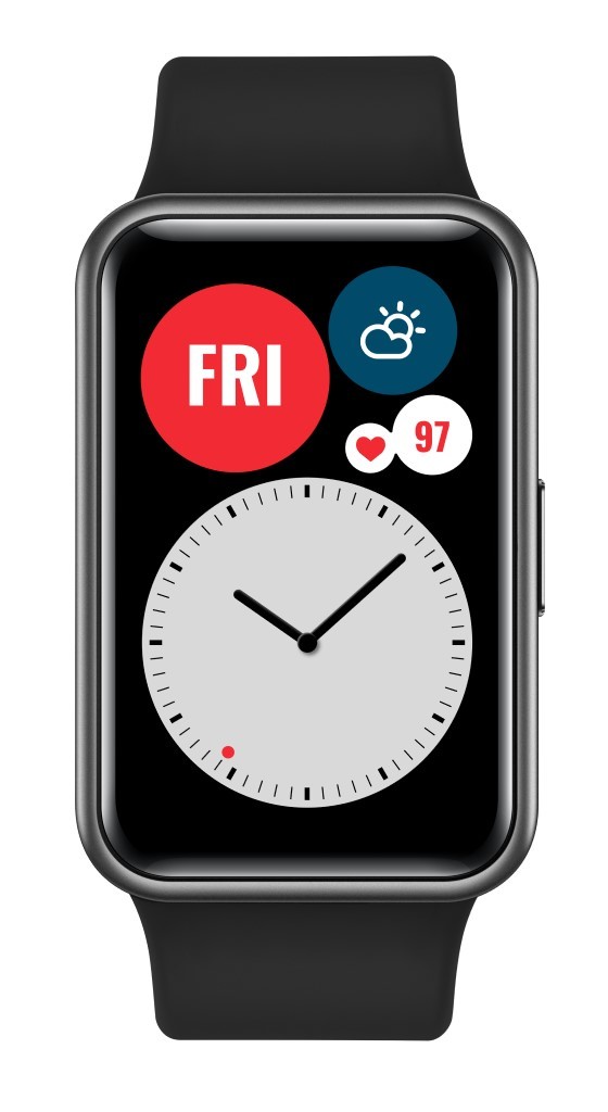 Умные часы Huawei Watch Fit, графитовый черный