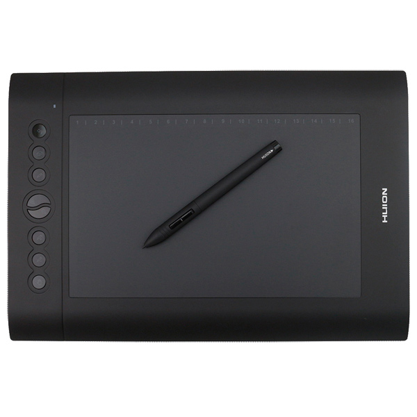 Графический планшет Huion H610Pro, черный
