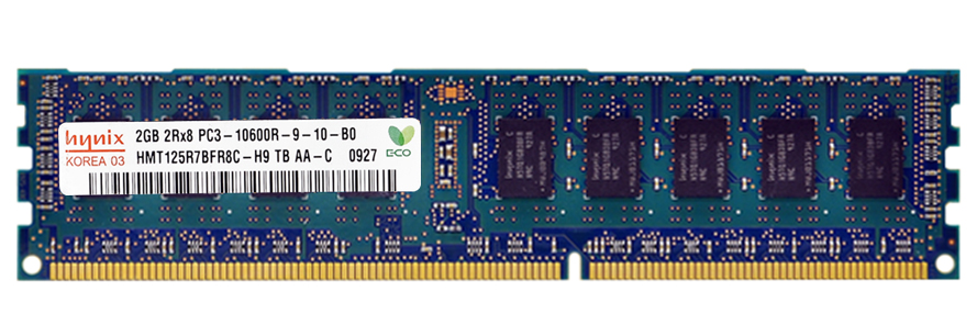 Серверная оперативная память 2Gb Hynix HMT125R7BFR8C-H9, DDR III, PC-10600, 1333MHz, ECC Reg