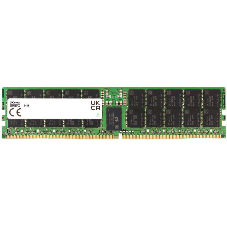 Серверная оперативная память 32Gb Hynix (HMCG94AGBRA184N), DDR V, PC-44800, 5600MHz, ECC Reg