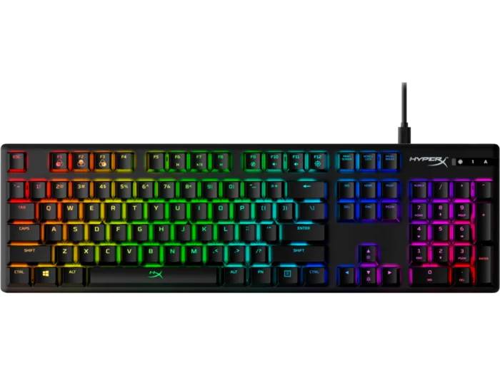 Клавиатура HyperX Alloy Origins (4P4F6AA/ABA), черный (нет кириллицы)