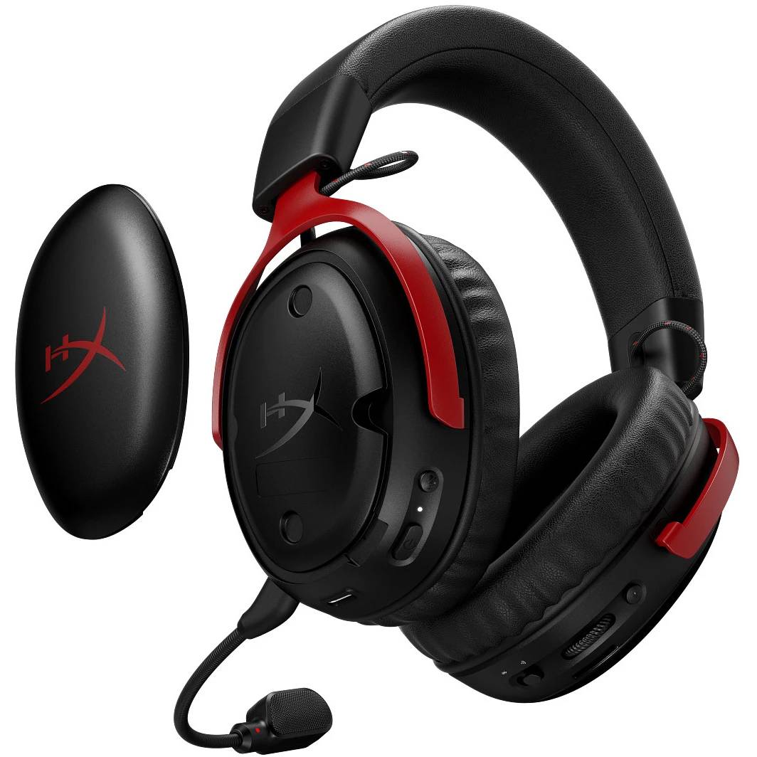 Гарнитура HyperX Cloud III S Wireless Black/Red A59Z0AA