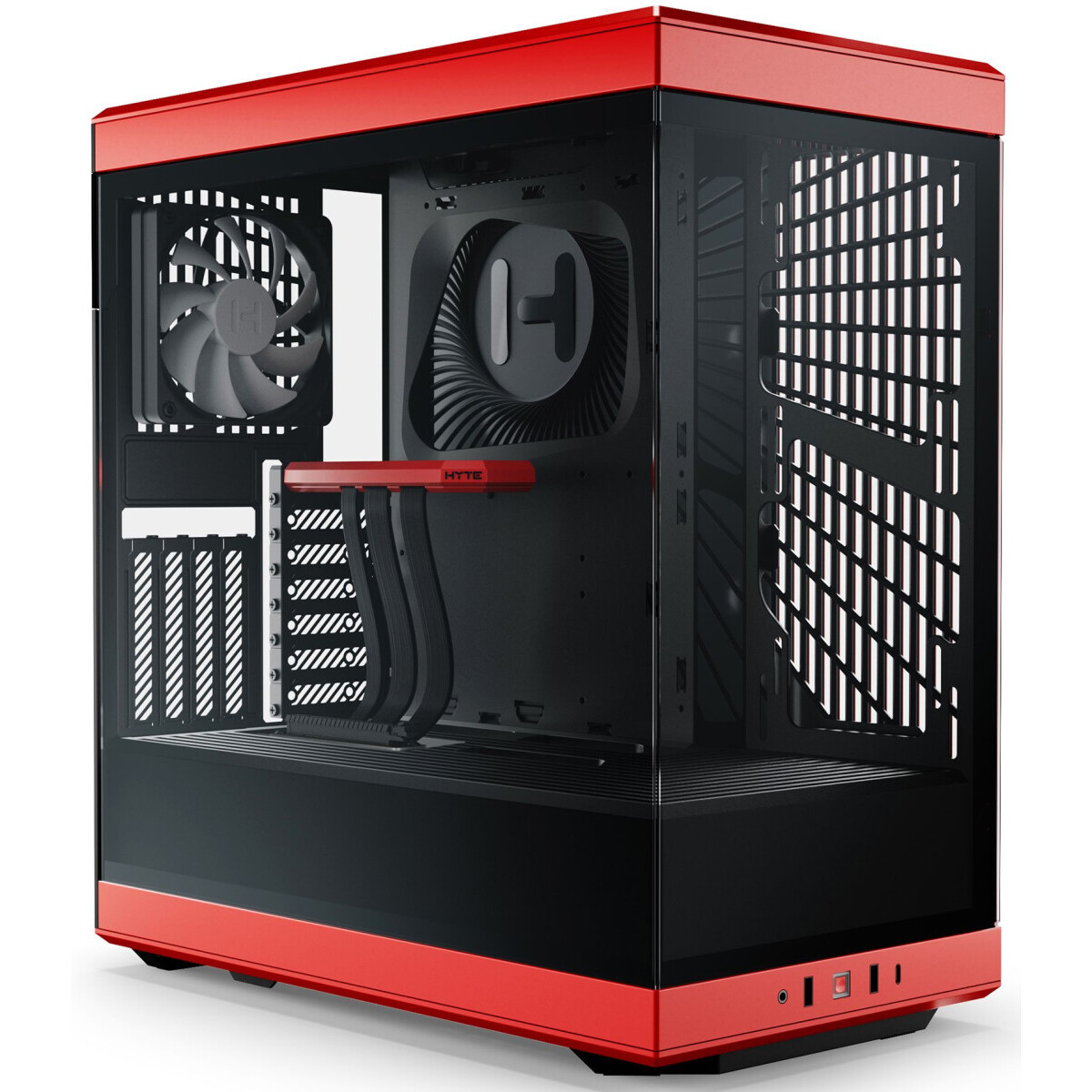 Корпус HYTE Y40 Black Cherry (CS-HYTE-Y40-BR), без БП, ATX