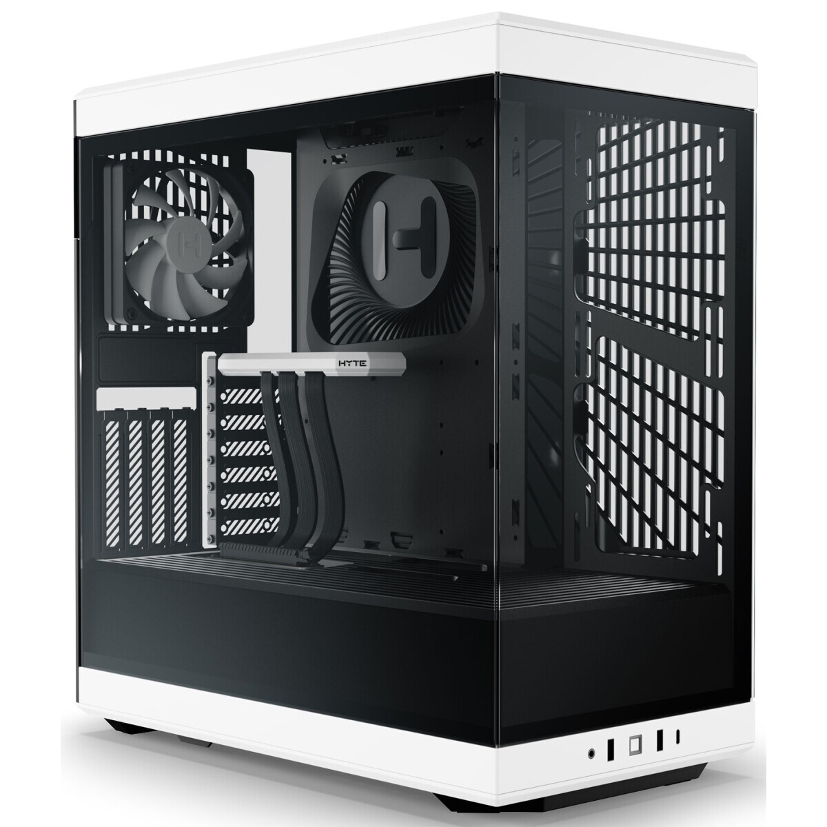 Корпус HYTE Y40 Panda (CS-HYTE-Y40-BW), без БП, ATX