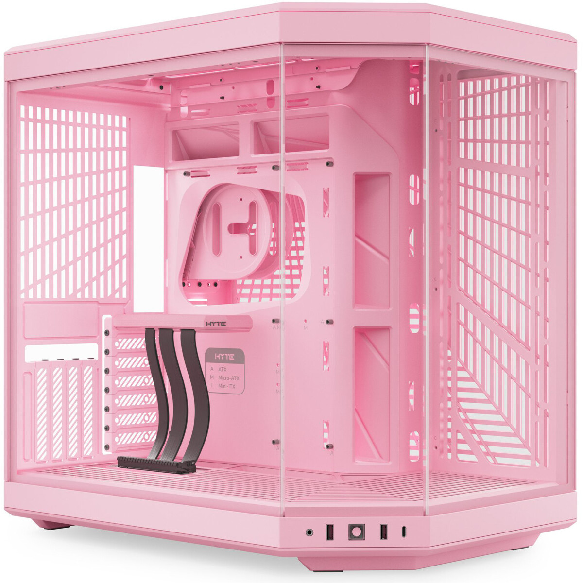 Корпус HYTE Y70 Strawberry Milk (CS-HYTE-Y70-SM), без БП, E-ATX