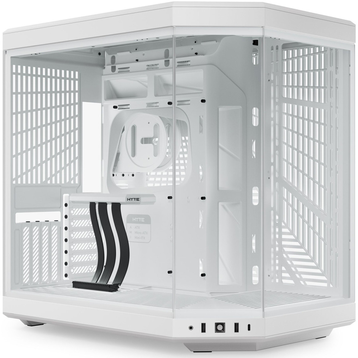 Корпус HYTE Y70 Snow White (CS-HYTE-Y70-WW), без БП, E-ATX