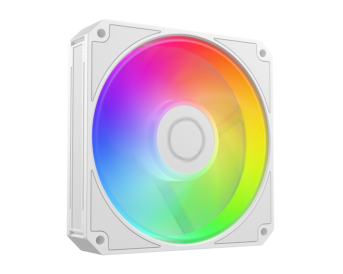 Вентилятор 12x12см ID-Cooling AM-120-ARGB-W White