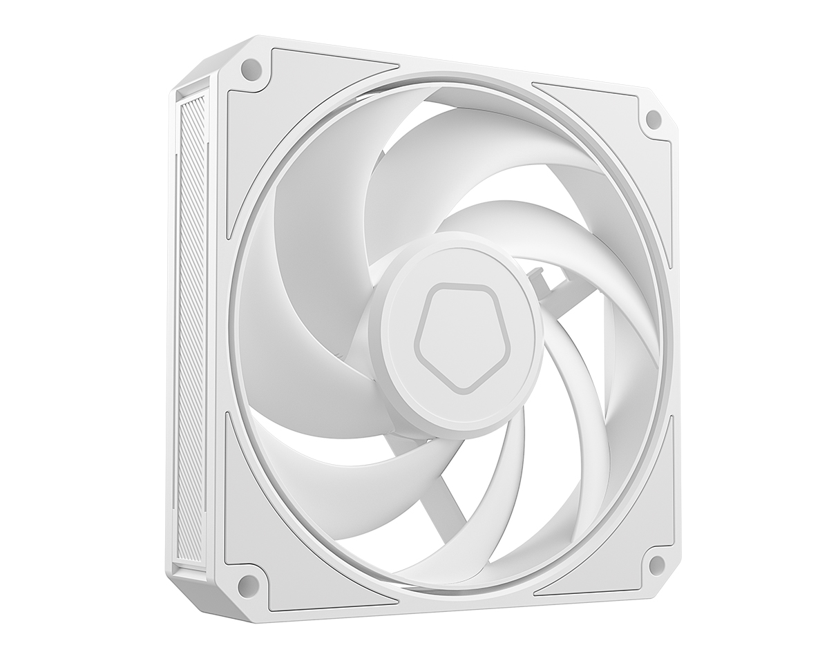 Вентилятор 12x12см ID-Cooling AM-120-W White
