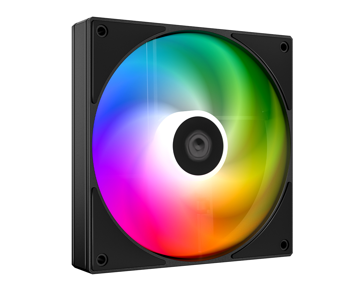 Вентилятор 12x12см ID-Cooling AS-120-ARGB-K Black