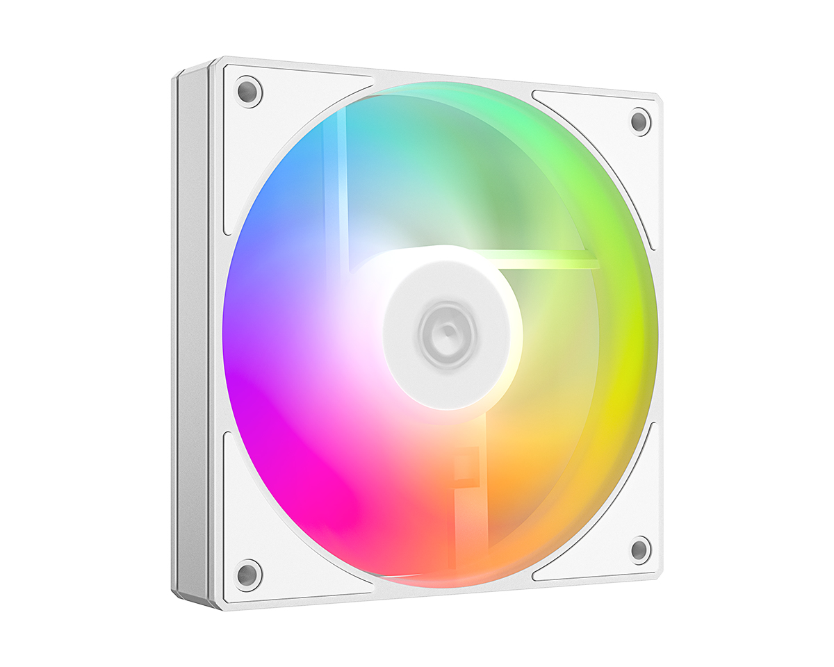 Вентилятор 12x12см ID-Cooling AS-120-ARGB-W White
