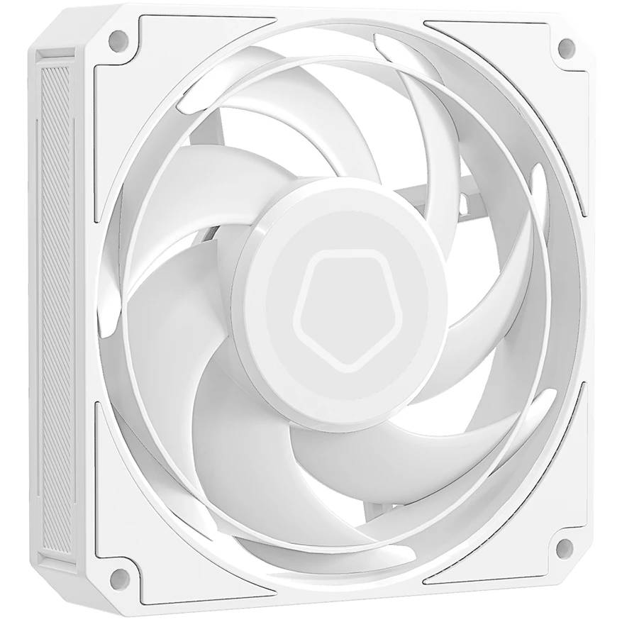 Вентилятор 12x12см ID-Cooling AT-120-W White