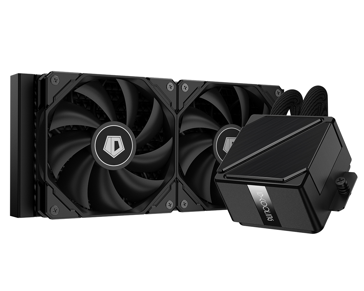 Жидкостное охлаждение ID-Cooling DashFlow 240 Basic Black, 260W (LGA1700 Ready)