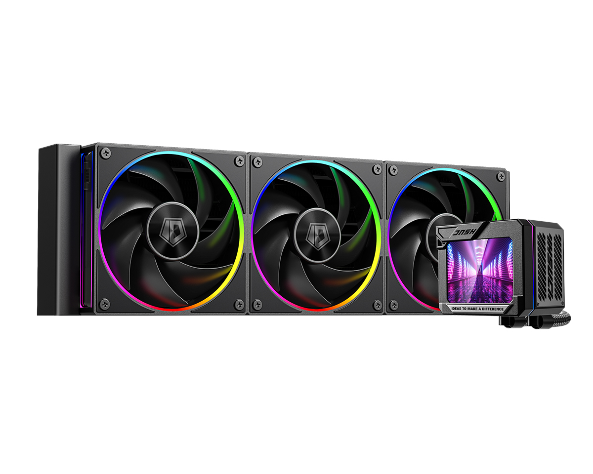 Жидкостное охлаждение ID-Cooling DL360 Max ARGB Black, 350W (LGA1700 Ready)