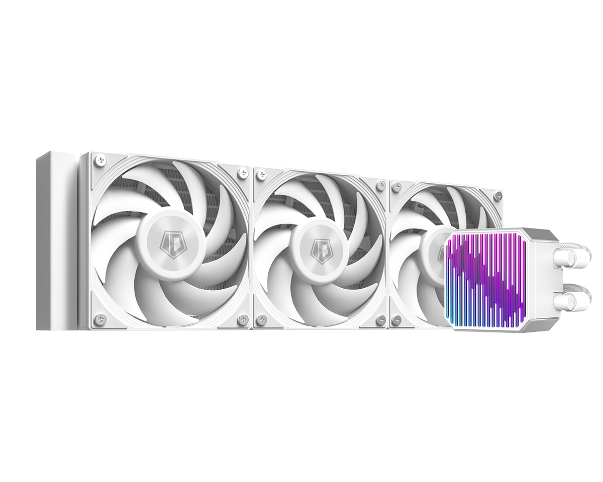 Жидкостное охлаждение ID-Cooling DX360 Max White, 350W (LGA1700 Ready)