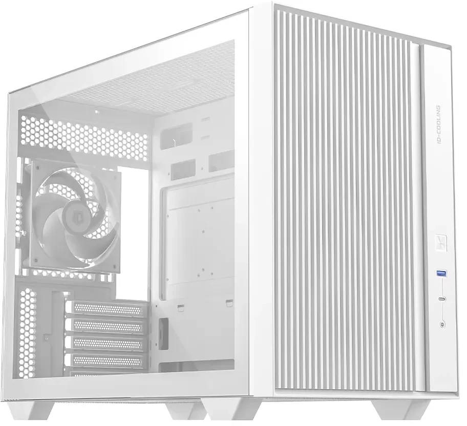Корпус ID-Cooling FLOW 500 AIR White, без БП, mATX