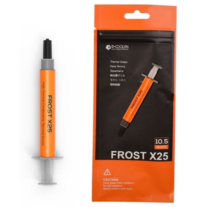 Термопаста ID-Cooling FROST X25, 10.5Вт/м*К, 4г