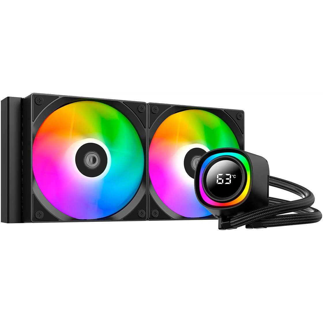 Жидкостное охлаждение ID-Cooling FX240 TD, 300W (LGA1700 Ready)