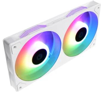 Вентилятор 12x24см ID-Cooling IceFan 240 ARGB SNOW