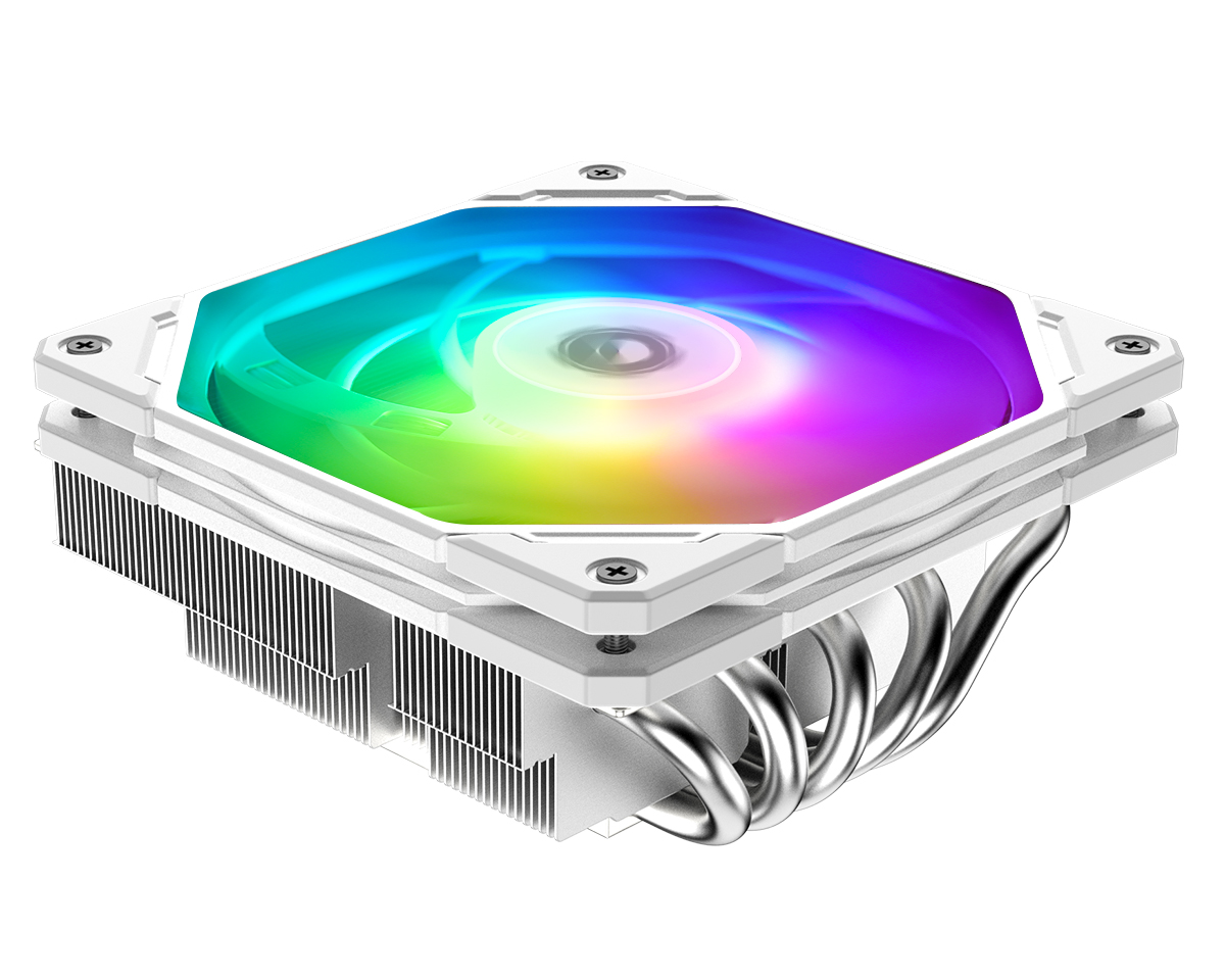 Кулер ID-Cooling IS-55 ARGB WHITE, 125W (LGA1700 Ready)