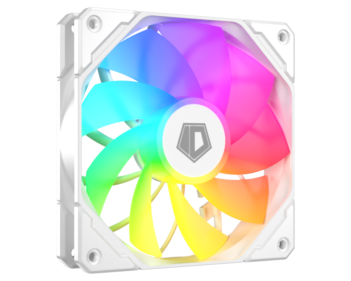 Вентилятор 12x12см ID-Cooling TF-12025-ARGB-SNOW REVERSE