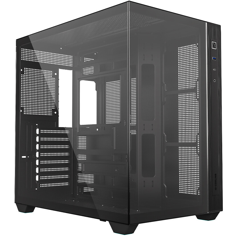 Корпус ID-Cooling VIEW 510 Black, без БП, ATX