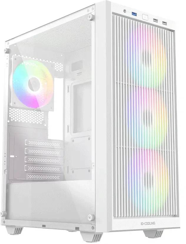 Корпус ID-Cooling WARE 300 ARGB White, без БП, mATX
