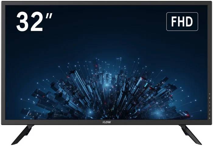 Монитор 32" iFlow F-DM-32F2V3, 1920x1080, VA, 75Hz, Speakers (VGA, HDMI)