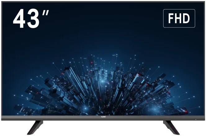 Монитор 43" iFlow F-DM-43F1V3, 1920x1080, VA, 60Hz, Speakers (VGA, HDMI)